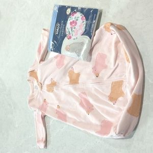 Carter's baby girl wearable blanket & Halo Sleep sack swaddle
